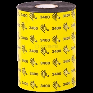 Zebra ZipShip 3400, thermal transfer ribbon, wax/resin, 102mm